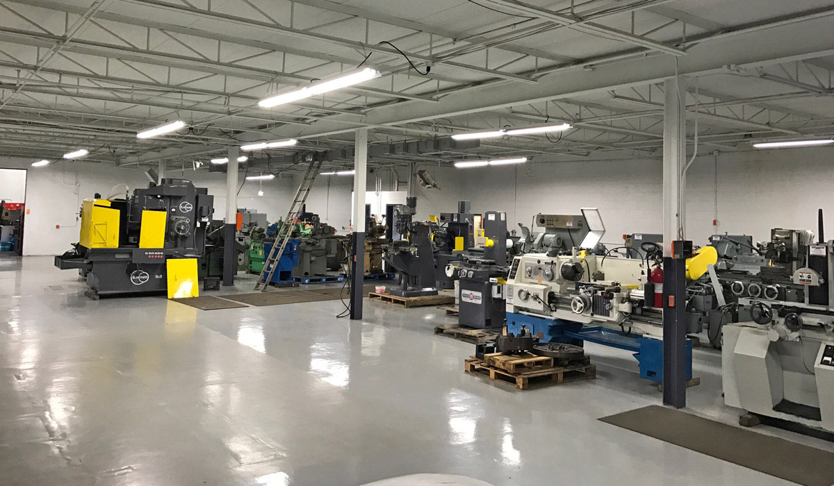 Expert Machine Repair and Sales facility interior
